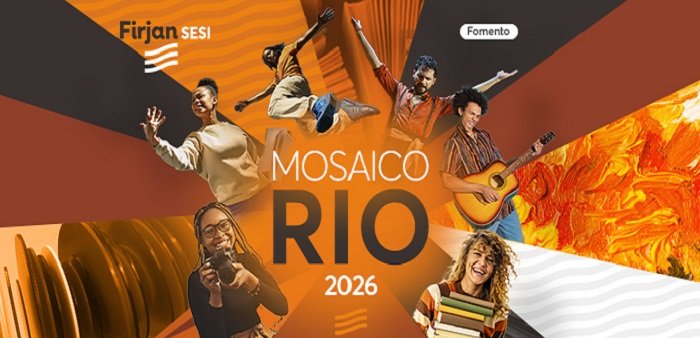Inscrições para o Mosaico Rio 2026 ocorrem de 5 de setembro a 5 de outubro de 2025 - Imagem do artigo original